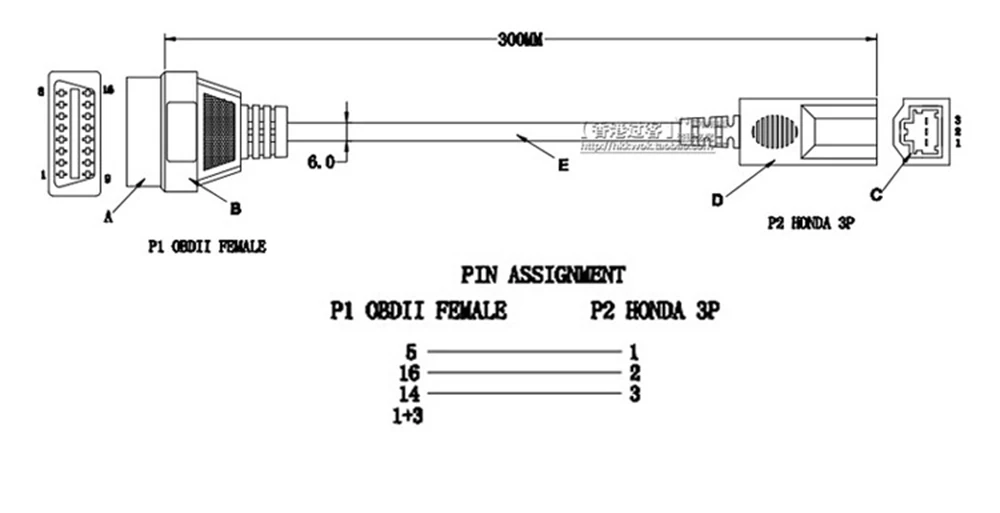 Переходник honda 3 pin obd 3pin obd2 16pin своими руками