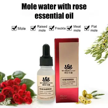 

Rose Essential Oil Remove Mole Cream Repair Black Mole Remover Black Spot Artifact Remove Mole Point Water