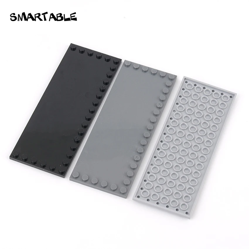 

Smartable Tile 6x16 с гвоздиками на 3 краях, строительные блоки, детали, развивающие игрушки, набор, совместимый с основными брендами 6205, 4 шт./лот, подарок
