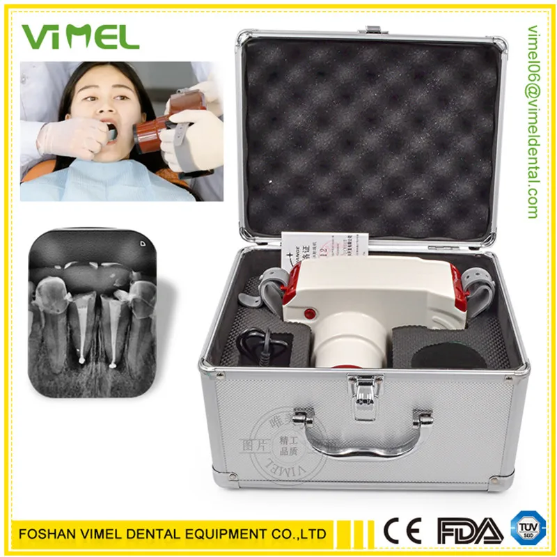 

FSVIMEL Digital X-Ray Unit/Dental Portable Wireless X-ray Machine Mobile Laptop Imaging Machine X-12Q