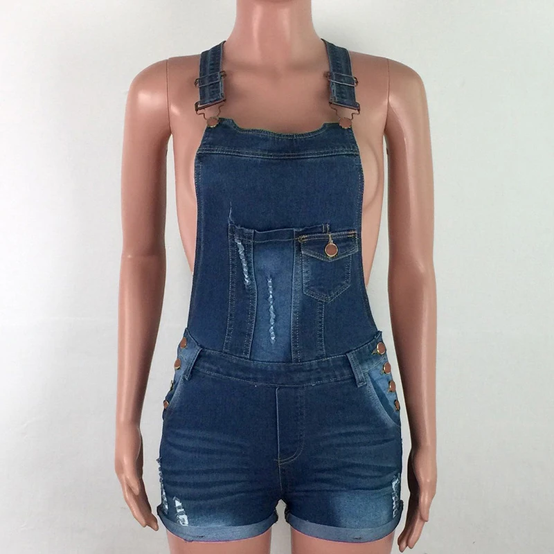 Outfits Denim Overalls Shorts Rompers 