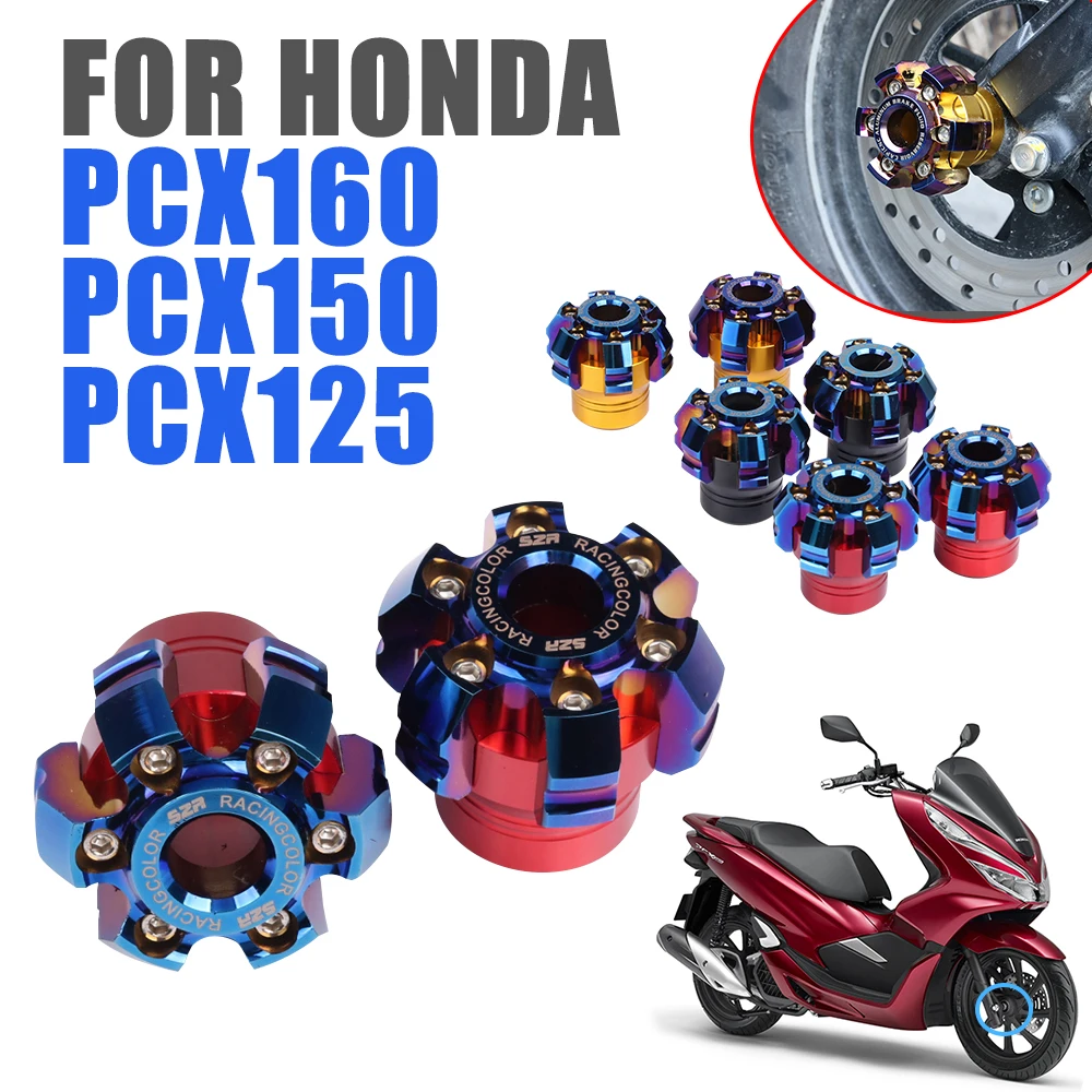 

Motorcycle Front Wheel Axle Fork Crash Slider Falling Protector Cup For Honda PCX150 PCX160 PCX 160 PCX 150 PCX125 Accessories