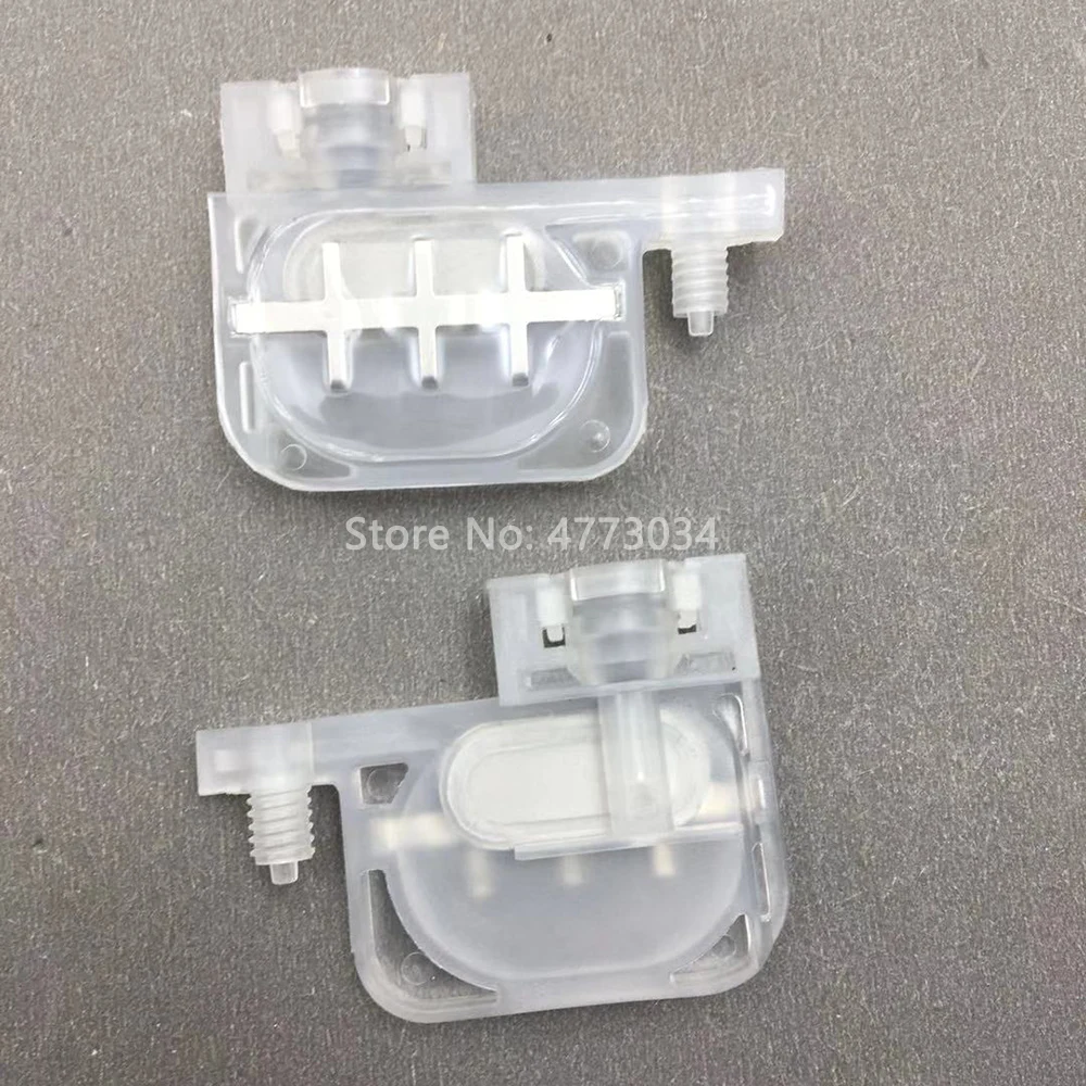 Descarregador Transparente Pequeno Amortecedor com Filtro Grande para Epson Dx3 Dx4 Dx5 Cabeça de Impressão para Epson R1800 R1900 Plotter Impressora 20 Peças - Imagem 3