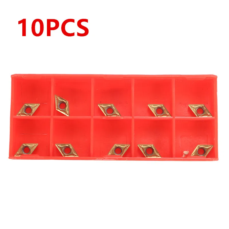 10 шт. DCMT070204 SM IC908 внутренний токарный инструмент DCMT 070204 твердосплавный режущий с