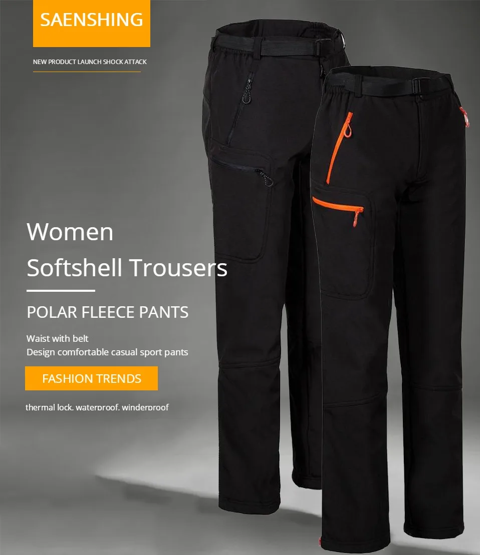 waterproof thermal hiking trousers