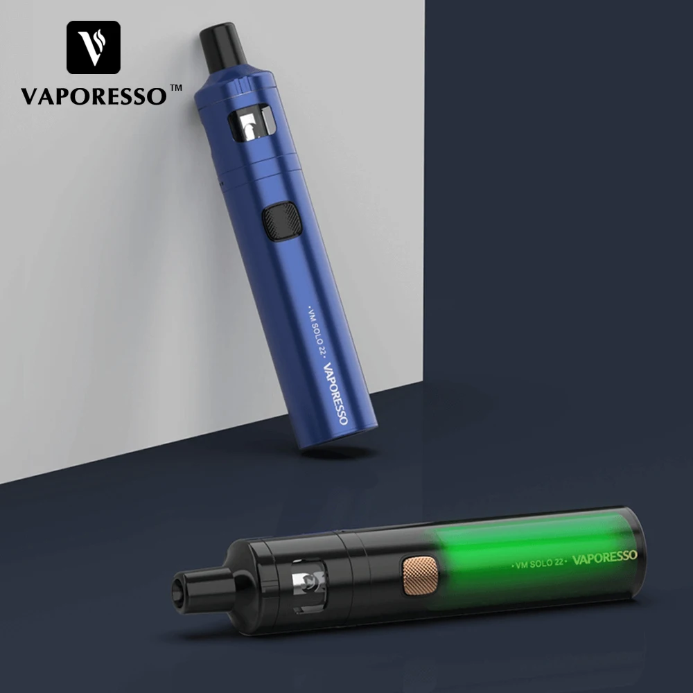 Vaporesso VM Solo 22 Pen стартовый набор все в одном со встроенным аккумулятором 2000 мА/ч и