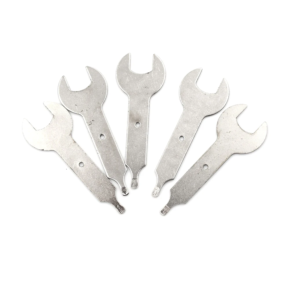 5 Pcs Collet Wrench Key 5cm Wrench For Dremel Craftsmsn Black+De