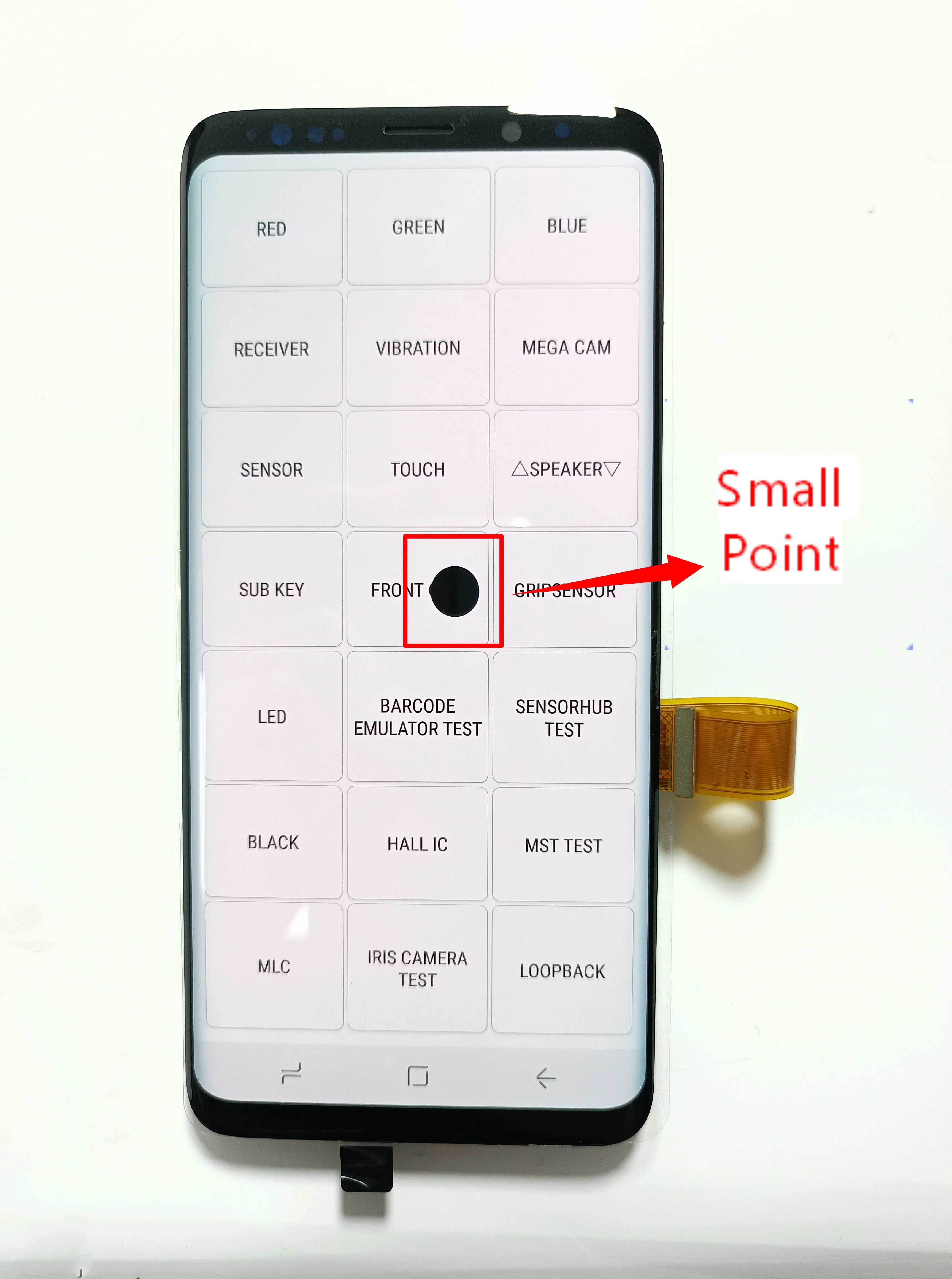 Оригинальный ЖК-дисплей случайный точка для Samsung S9 G960 G960F сенсорный экран