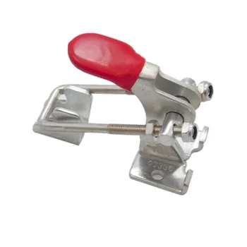 

Latch Clamp hand tool quick holding Toggle Clamp U bolt adjustable 360/1bs capacity Red hand grip oil/Stain Resistant assembly