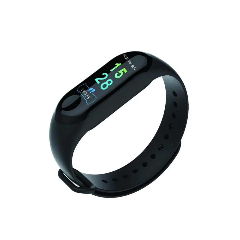 Smart Bracelet Heart Rate Monitor Waterproof Fitness Tracker Bluetooth Watch Band For Android IOS women men Wristband