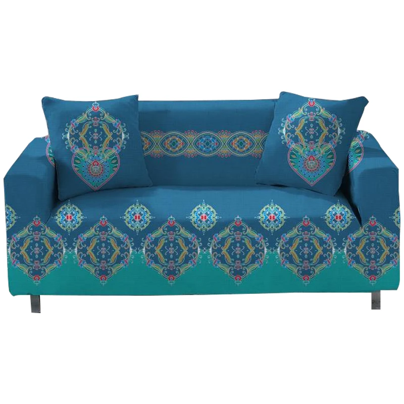 

New Geometric Printing Elastic Stretch All-inclusive Sofa Cover Polyester Washable Universal Furniture Slipcover for Living Room