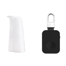 1 Pcs Household Automatic Sensor Soap Dispenser & 1 Pcs For Magnetic Wireless Charger Portable Charging Dock Station