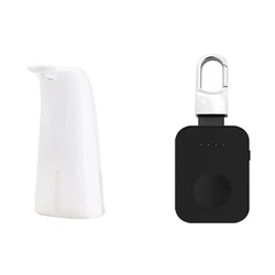 1 Pcs Household Automatic Sensor Soap Dispenser & 1 Pcs For Magnetic Wireless Charger Portable Charging Dock Station