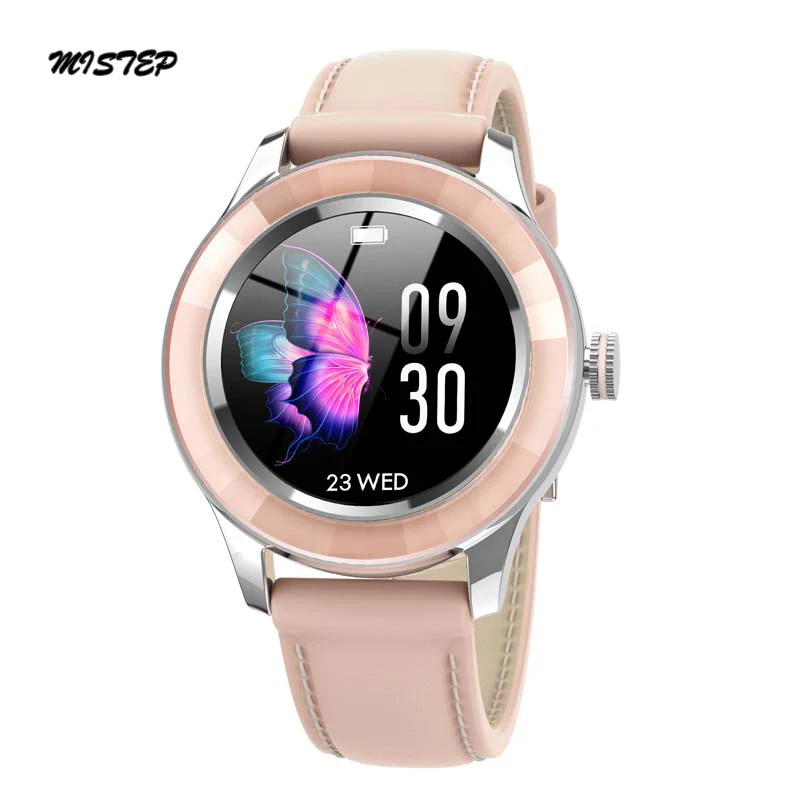 S09 Модные женские Смарт часы Полный сенсорный круглый Экран IP67 SmartWatch монитор