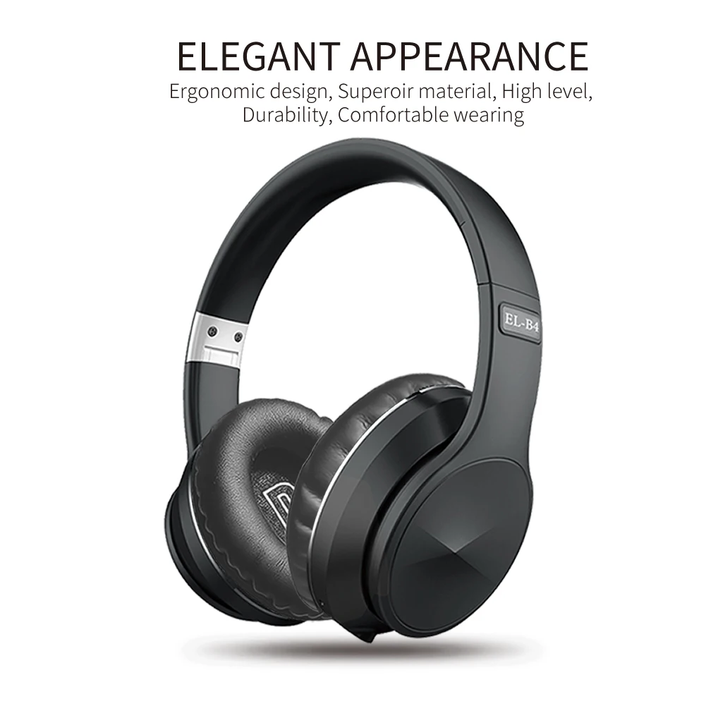 wireless wired bluetooth headphones with microphone support memory card hifi stereo Gaming Sport Headset for iOS Android pc