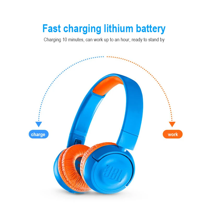 Safe Sound Designed For Kids Lightweight Wireless Bluetooth Cool Colours On ear Headphones Portable Earphone