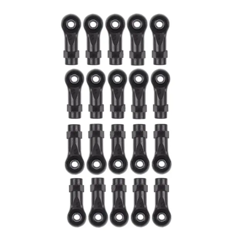 

10pcs Metal Link with Plastic Rod Ends for Axial SCX10 II 90046 90047 RC Crawler