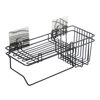 

Shower Caddy Bathroom Shelf Storage Corner Basket Holder Shower Organizer Kitchen Spice Rack Versatile Shelves No Drilling Adhes