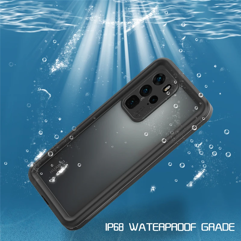 Armor Protection Phone Case for Huawei P40 P30 P20 Lite 2020 Mate 30 20 Pro 5G 360 Full Body Waterproof Shockproof Back Cover