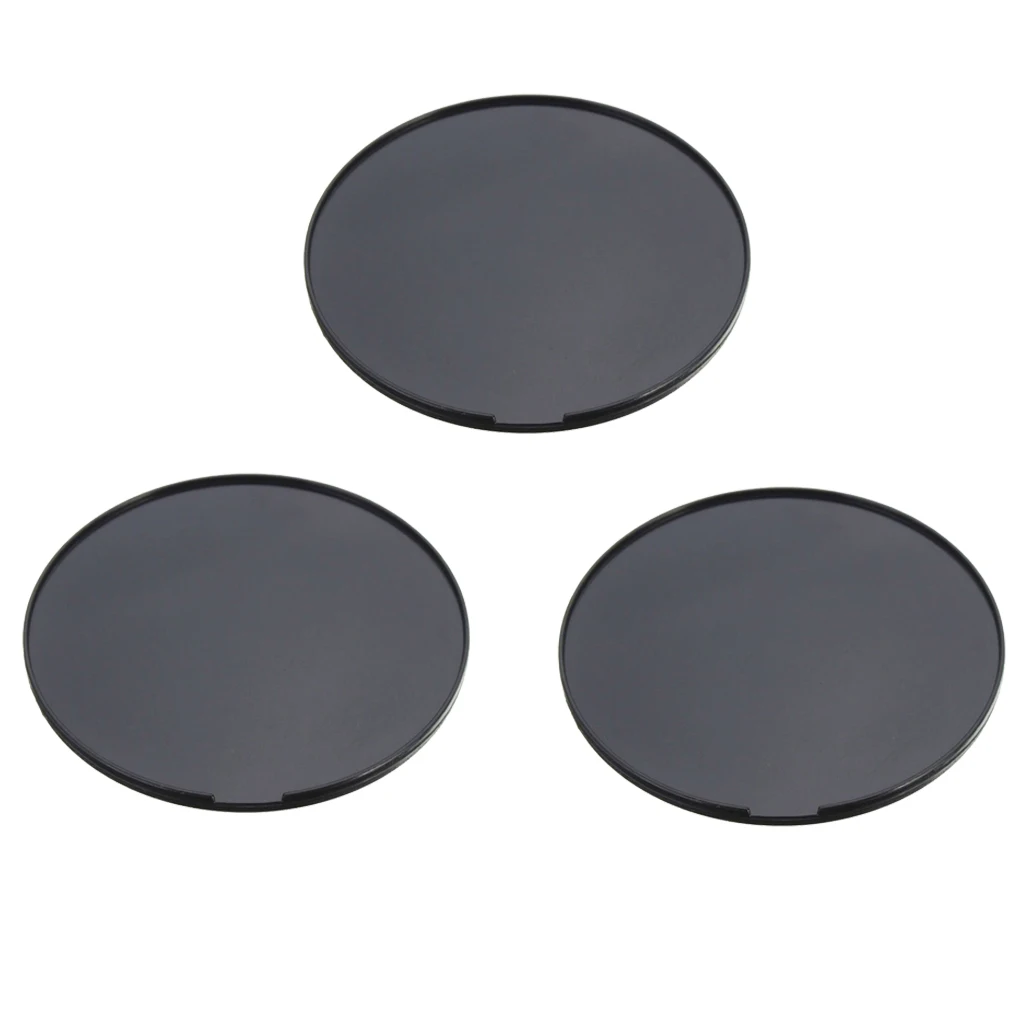 

3 Pieces 72mm Adhesive Car Dashboard Mounting Disk Pad Plate for Universal Suction GPS Smart Phone Cup Mount Holder Cradle