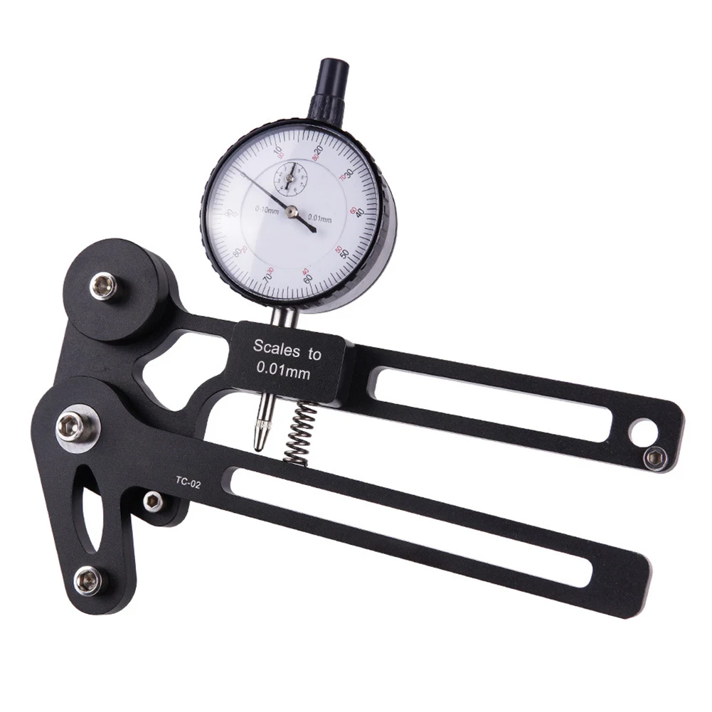 

Accurate Measure Manual Spoke Tension Meter Easy Use Bicycle Repair Adjustable Digital Indicator Wheel Correction Aluminum Alloy