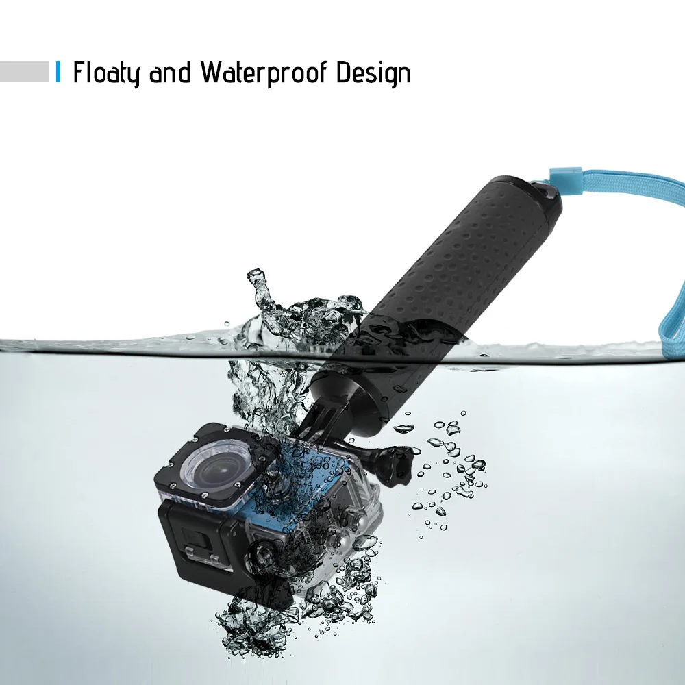 Плавающая рукоятка Водонепроницаемая ручка для дайвинга монопод для Gopro Hero 7 6 5 4 3 2 1 для экшн-камер Sjcam APEMAN AKASO
