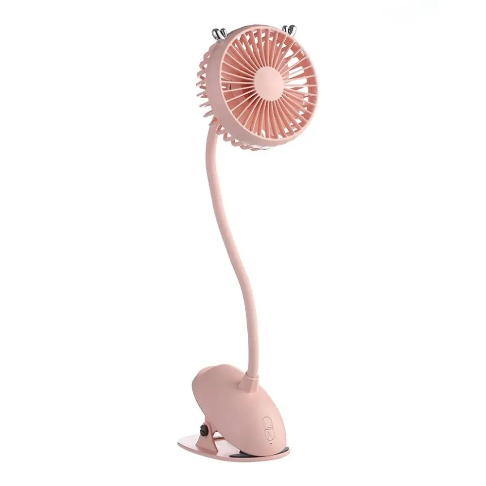 

Clip Fan Big Wind Three-Speed Mute Mini Usb Charging Fan Environmentally Friendly Portable Detachable Fan