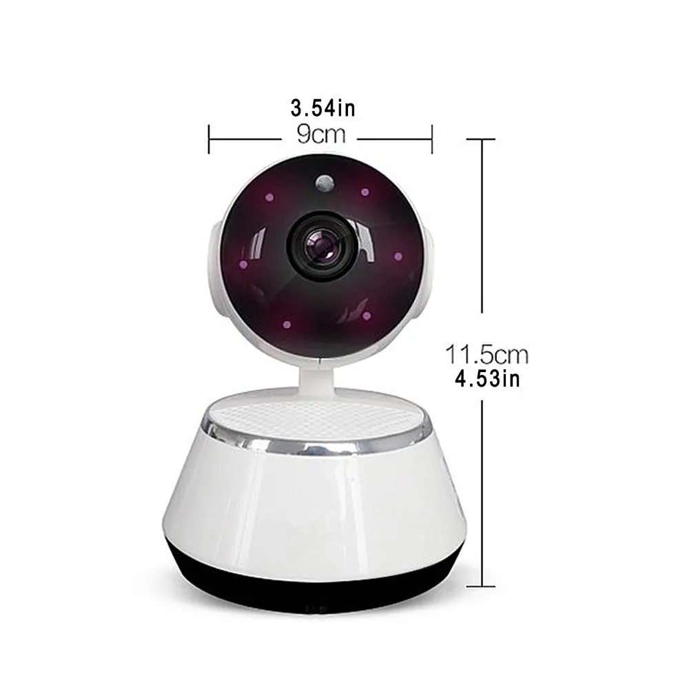 WIFI IP камера 720P Ночная домашняя безопасности Беспроводная P2P ИК PTZ Аудио|Камеры