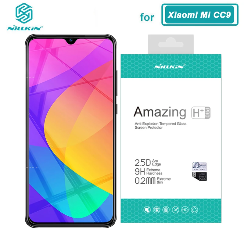 Для Xiaomi Mi 9 Lite закаленное стекло Nillkin H + Pro 0 2 мм 2.5D Защитное для экрана CC9 CC9E CC 9E Mi9