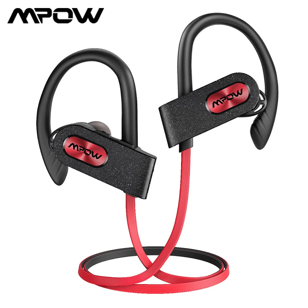 Mpow Flame 2 Sport Earphones Bluetooth 5.0 IPX7 Waterproof Earbuds 13 Hrs Long Standby CVC6.0 Noise Cancelling Earbuds with Mic