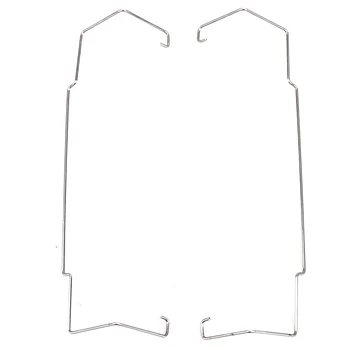 

2PCS=1Pair 12CM Computer CPU Cooling Fan Clip Steel Wire Fastener Metal Clip