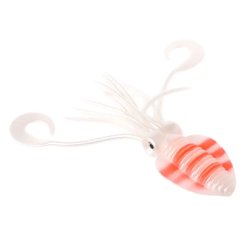

Two-color Simulation Squid Soft Baits Fish Killer Fishing Lure Trolling Saltwater Bait Lures Y51D
