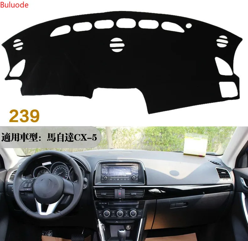 

For Mazda CX-5 CX5 2012 2013 2014 2015 2016 Dashboard Cover Mat Pad Dashmat Sun Shade Instrument Carpet Car Styling Accessories