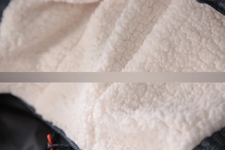 Ia57 Simple Casual Style Pattern Versatile Long Sleeve Hooded Fur Collar Cotton-padded Clothes Cotton Coat Women's