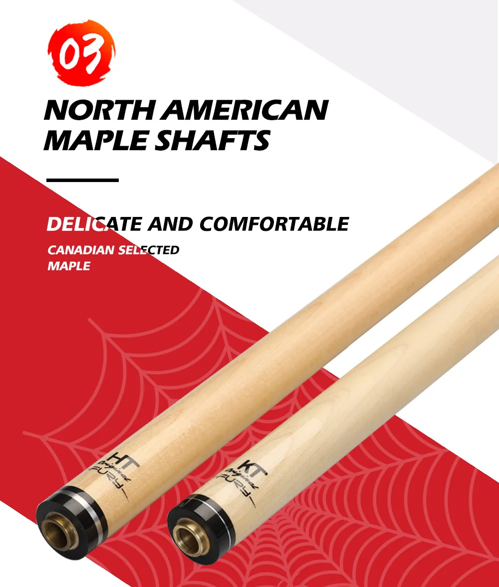 FURY DE Billiard Pool Cue Stick with Case 11.75mm/13mm Tip 147cm Billar Kit for Champion Professional Athlete with Case G