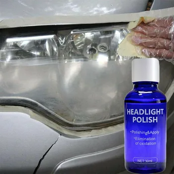 

Hot High Density Headlight Polish Liquid Cars Restoration Fluid Durable Car Repairing Kit J99