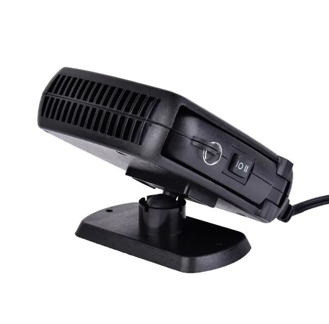 1pc 12V Car Auto Black Adjustable Heater Air Warmer Cigarette Lighter Sockets