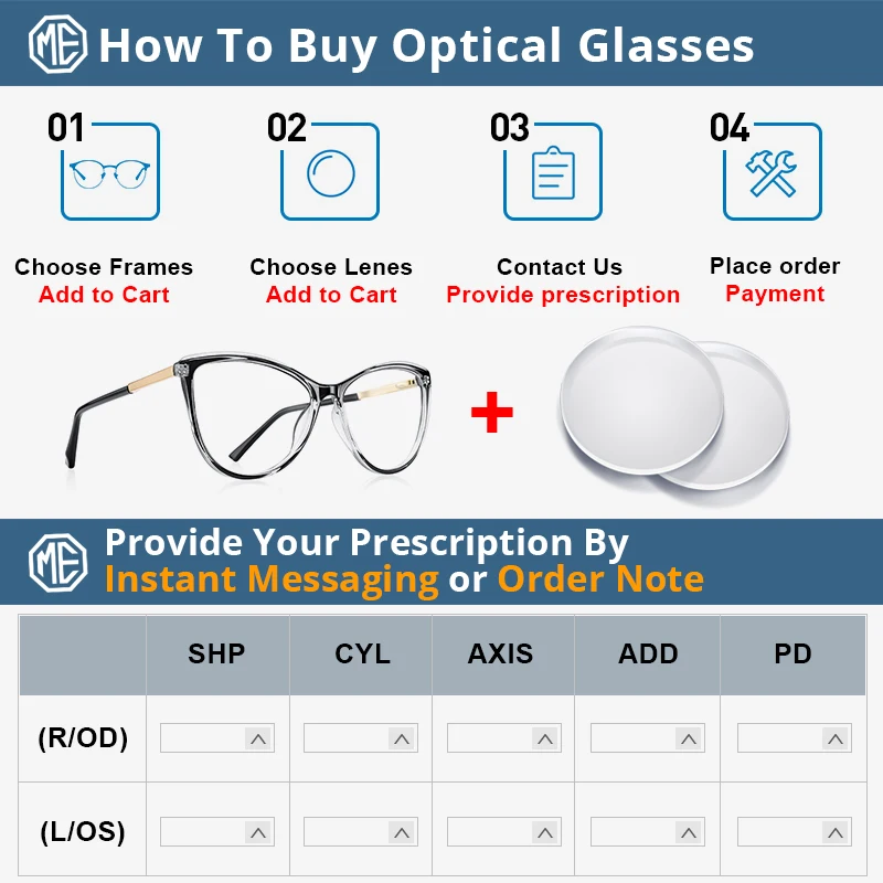 Eyewear Frames Women Retro Cat Eye Glasses Frame