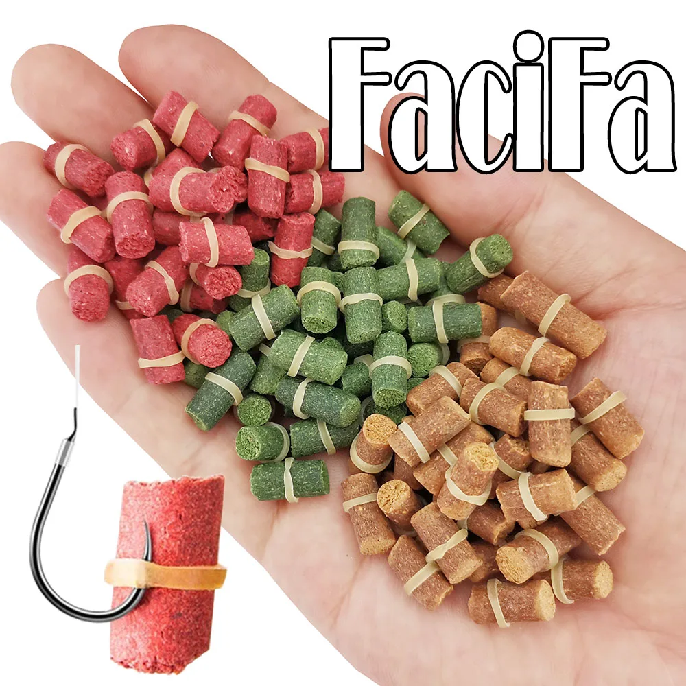 Description Picture 2 of item50 or 100 pcs Carp Fishing Hollow Bait Grass Carp Bait Crucian Fishing Bait Lure Formula Insect Particle Boilie Pellets Hook Up