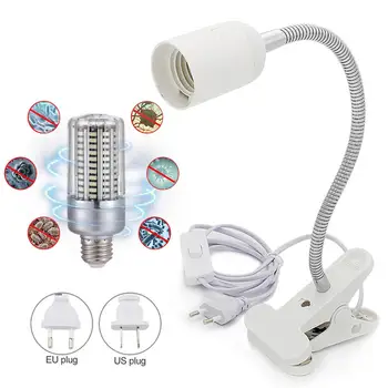 

UV Germicidal Corn Bulb Durable Adjustable Disinfection Light with Clip Base for Home Hotel Restaurant
