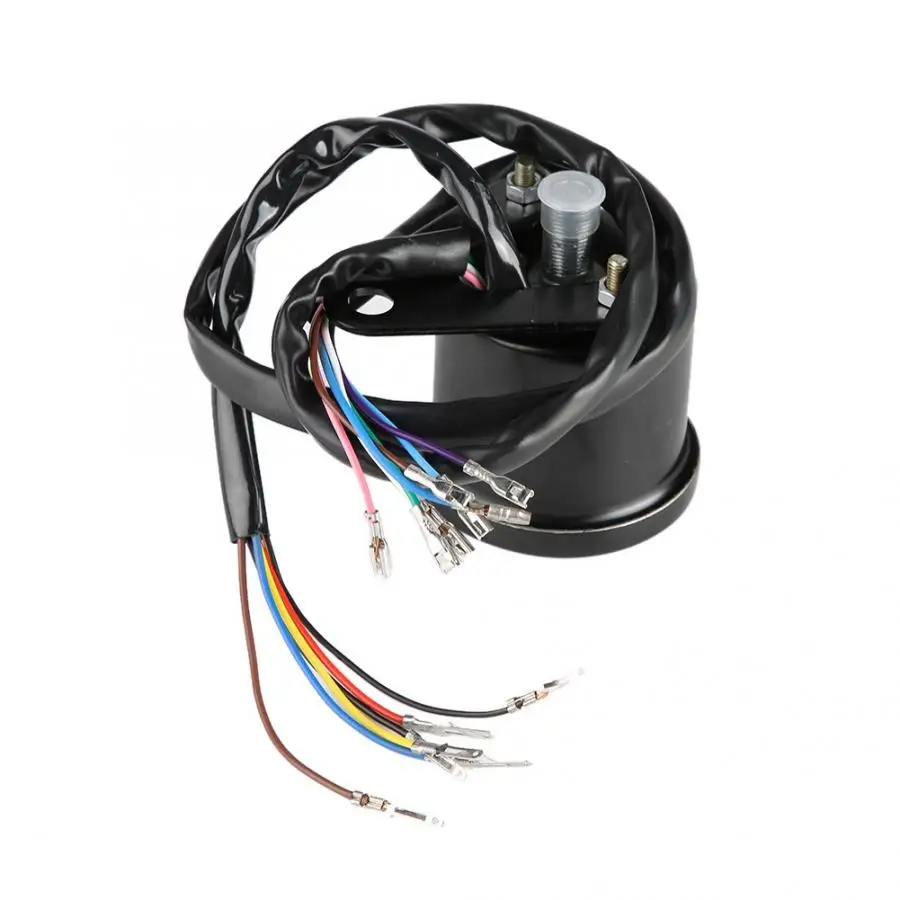 Мотоцикл ATV светодиодный подсветка одометр спидометр Miles Meter Gauge DC12V Универсальный