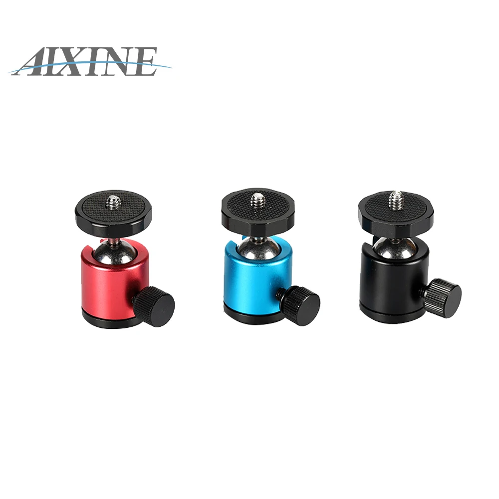 

Aixin Multicolor SLR Mirrorless Camera 1/4 Screw PTZ Ball Head 360 Degree Spin Photography Selfie Stabilizer Accessories