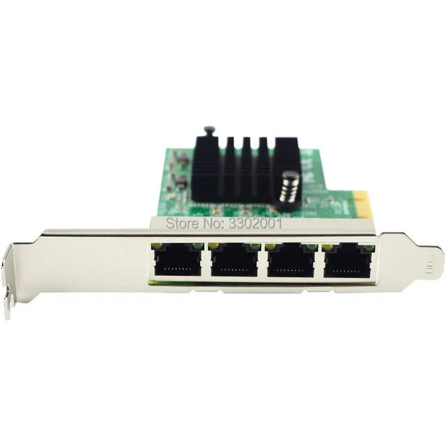 Scheda Rete Ethernet PCIe 4 Porte Gigabit - Chip RTL8111H Per Server E NAS - Foto 9