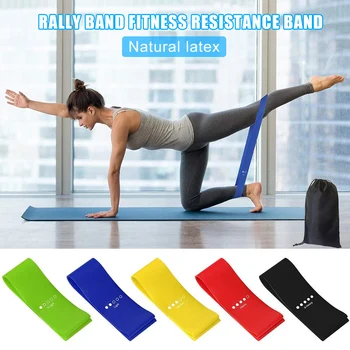 

Workout Resistance Bands Loop Set Fitness Yoga Booty Leg Exercise Band for Training YA88