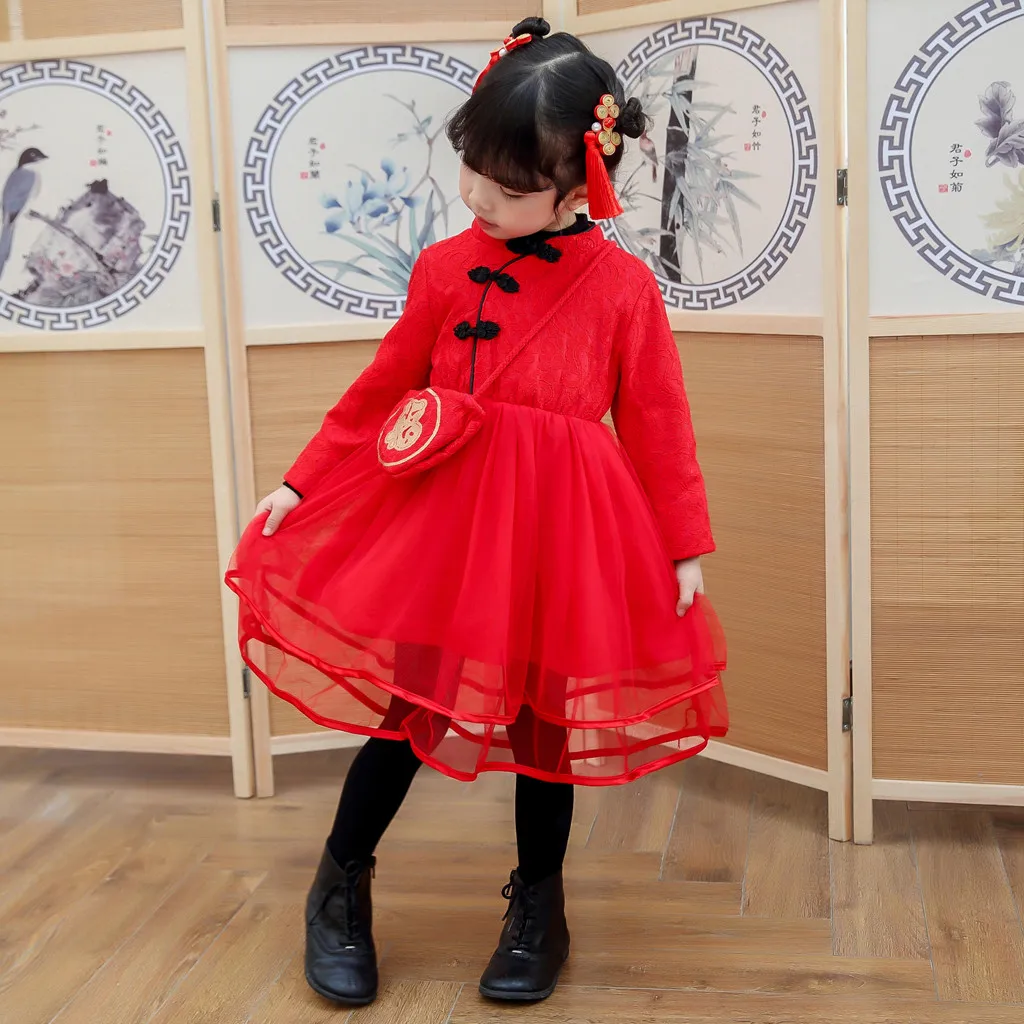 Vestidos/ топ для девочек; Новинка; Детский костюм в стиле Тан для девочек; платье принцессы с вышивкой; Новогоднее платье с фатиновой юбкой; Sukienki Dla Dziewczynek