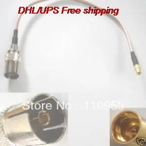 

DHL/EMS Hot 100 pcs IEC DVB T TV Female to MMCX Female Crimp RG316 Pigtail-A2