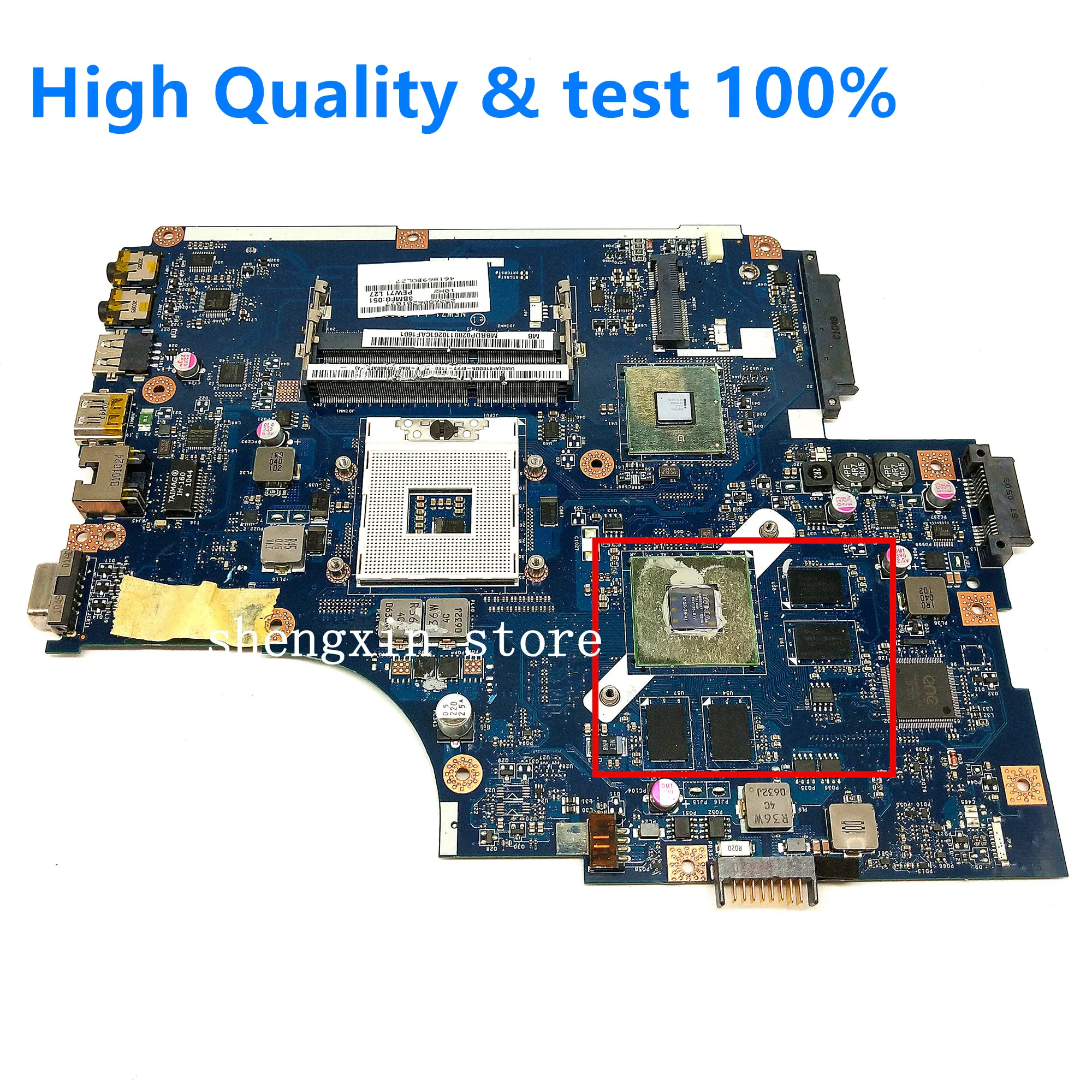 Для ноутбука ACER 5742 5742G 5741 5741G материнская плата GT330M 1 ГБ MBBJY02001 новая детская