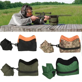 

Tactical Sniper Shooting Gun Rest Bag Set Front & Rear Rifle Target Bench Support Sandbag Stand Rifle Gun Hunting Accessories
