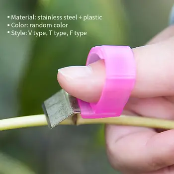 

1 Pcs Garden Tools Pruning Shears Tomato Cucumber Grape Fruit Picking Garden Tools Blade Cutting Scissors Rings