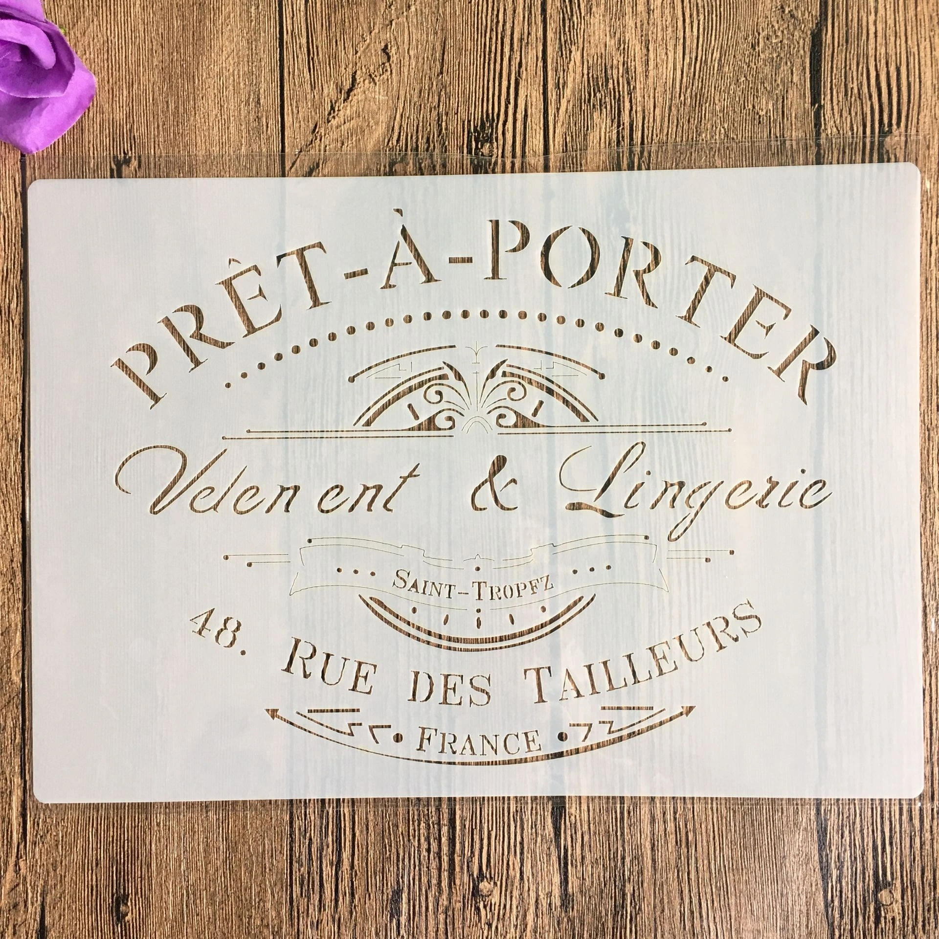 Stencil Animali 10 Pezzi 29x21 Cm - Riutilizzabili Per Pittura, Scrapbooking E Decorazioni - Foto 6